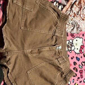 Kids Brown Shorts